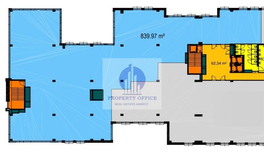 Praga Północ: biuro 924,68 m2 miniaturka 3