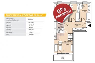 69m2 4 pok balkon gotowe-klucze Wola Duchacka