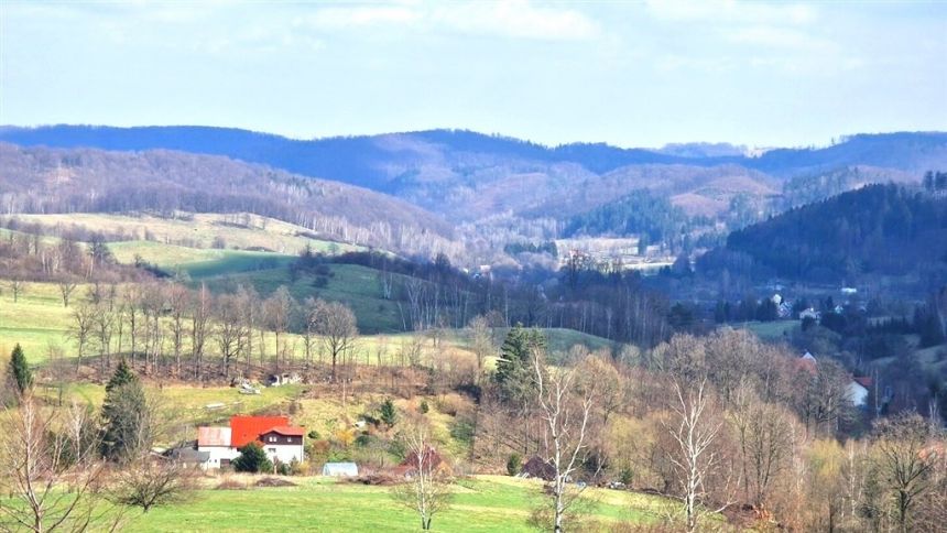 Panorama Góry Sowie, Zamek Grodno miniaturka 6