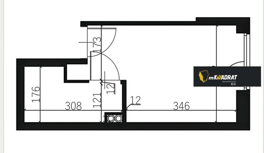 Ełk Centrum, 281 015 zł, 18.13 m2, do wprowadzenia miniaturka 6