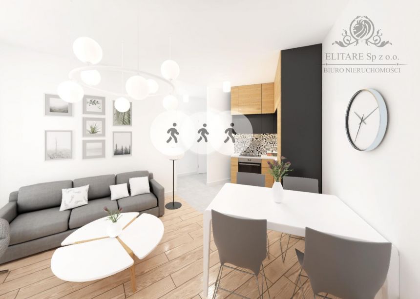 Piękne mieszkanie 2pok. o pow 38,20m2 z balkonem/ Partynice Braterska miniaturka 2