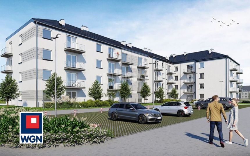 Polkowice, 477 963 zł, 69.27 m2, kuchnia z oknem miniaturka 2