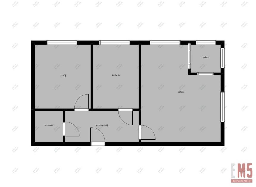 Białystok Wysoki Stoczek, 479 999 zł, 46.3 m2, pietro 2/3 miniaturka 14