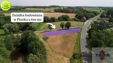 Działka w budowlana w Pturku