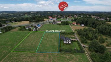 Działka budowlana w Głogoczowie gm. Myślenice