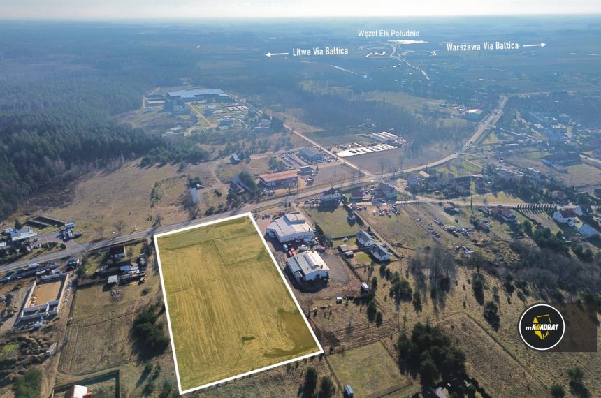 Nowa Wieś Ełcka, 1 999 000 zł, 1.57 ha, przyłącze wodociągu miniaturka 2