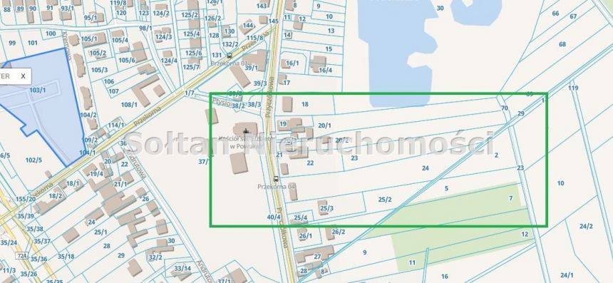 Warszawa Wilanów, 6 111 100 zł, 85.03 ar, przyłącze wodociągu - zdjęcie 1