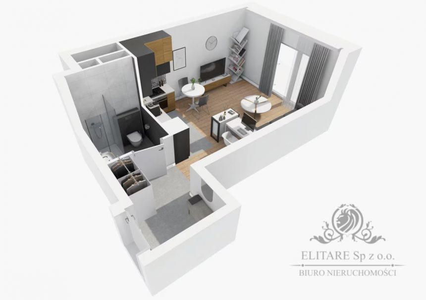REZERWACJA/Mieszkanie 27,07m2 ,1 pok. w Centrum Wrocławia/Stare Miasto miniaturka 6