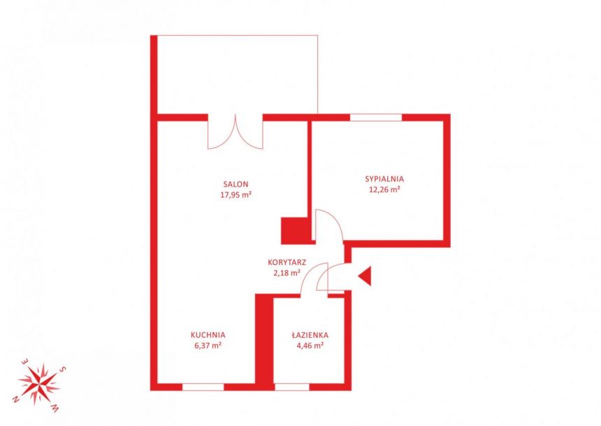 Banino, 499 000 zł, 58.2 m2, pietro 1, 1 miniaturka 13