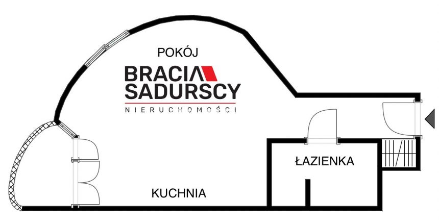 1 pok apartament 37m2 z dużym balkonem! miniaturka 14