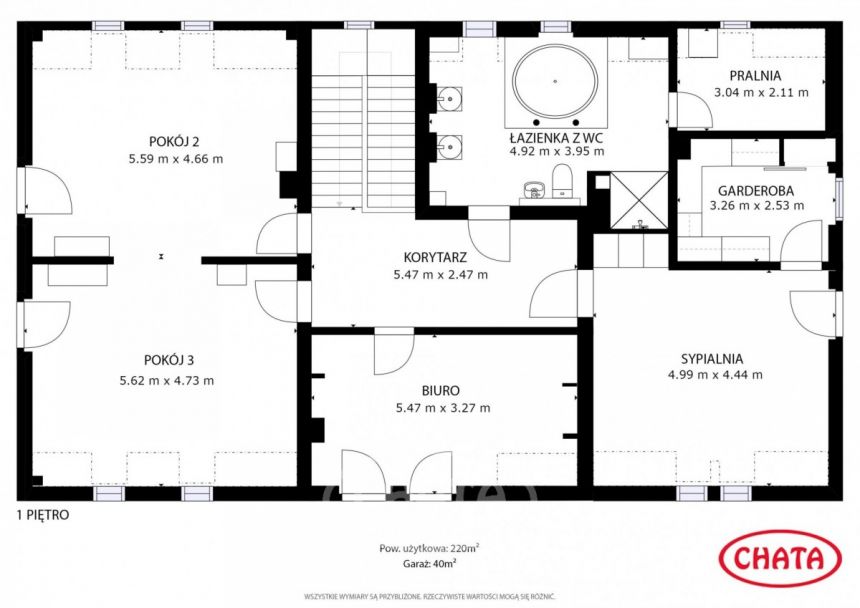 Wrocław Ratyń, 1 800 000 zł, 258.39 m2, 6 pokoi miniaturka 29