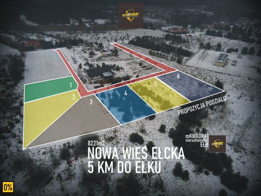 Nowa Wieś Ełcka 459 000 zł 82.21 ar - zdjęcie 1