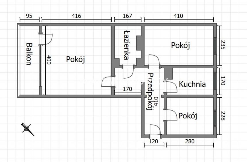 WYNAJMĘ MIESZKANIE 3-POKOJOWE, DO WEJŚCIA. miniaturka 22