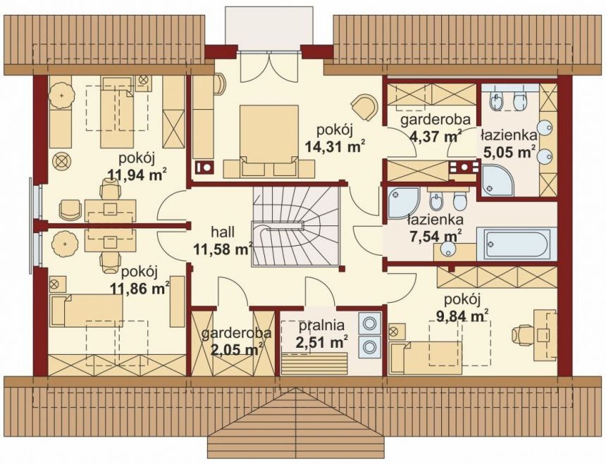 Odrzykoń, 600 000 zł, 147.2 m2, 4 pokoje miniaturka 26