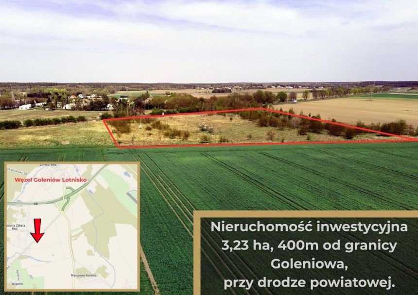 Działki inwestycyjne pod Goleniowem - zdjęcie 1