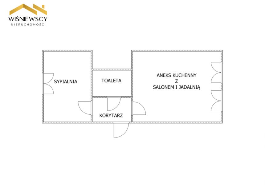 Przytulne Mieszkanie, 2 pokoje, Braniewo 43,67mkw miniaturka 10