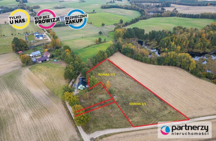 Bytów, 459 000 zł, 78.17 ar, przyłącze wodociągu - zdjęcie 1