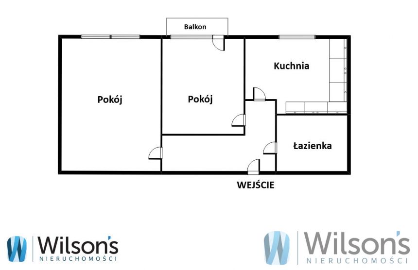 Zielonka, 521 000 zł, 45.42 m2, z miejscem parkingowym miniaturka 3