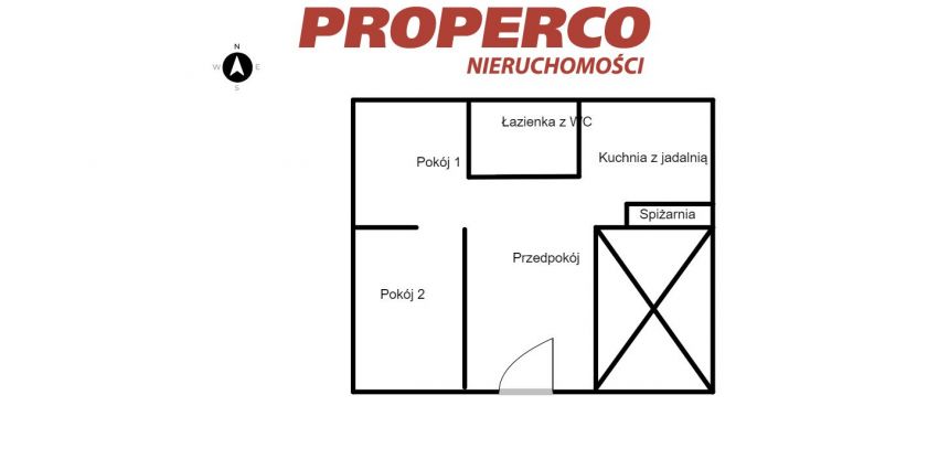 Mieszkanie 2 pok, 60,48m2, Chęcińska, Centrum miniaturka 8