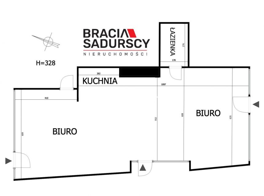 Lokal handlowy/biurowy 100m2/ parter/ul.Piastowska miniaturka 41