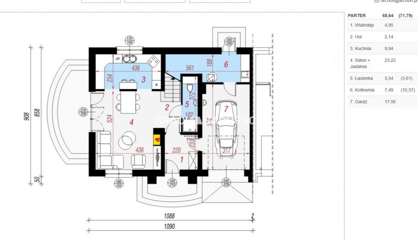 Przegorzały, działka z pozwoleniem na budowę,850m2 miniaturka 5