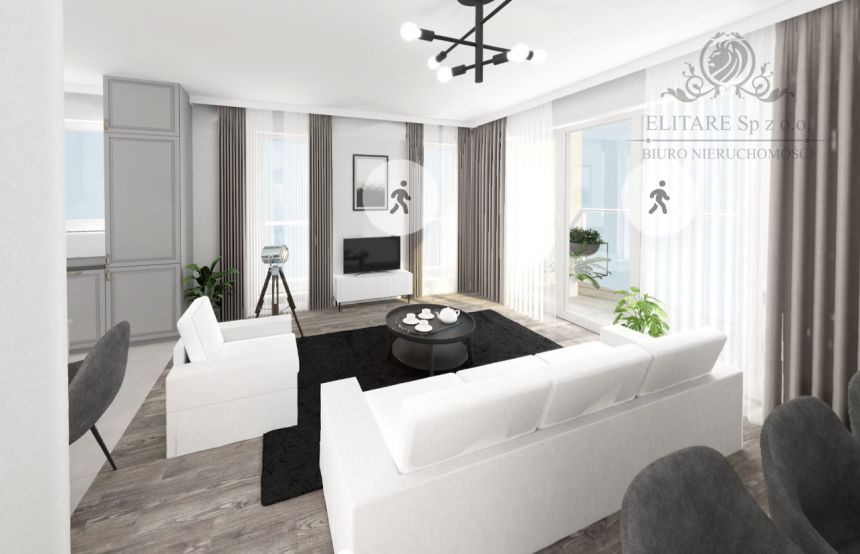 Duże Mieszkanie 81,46m2 z widokiem na rzekę /Wrocław, Kleczków miniaturka 3