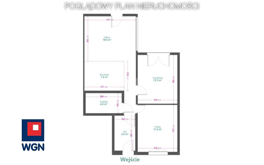 Sosnowiec Józefów, 665 000 zł, 58.42 m2, parter miniaturka 13