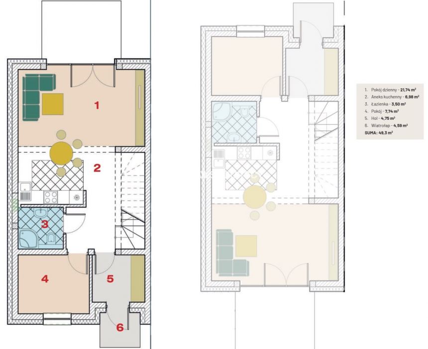 Libertów - nowe osiedle domów o pow. 98 m2 miniaturka 5