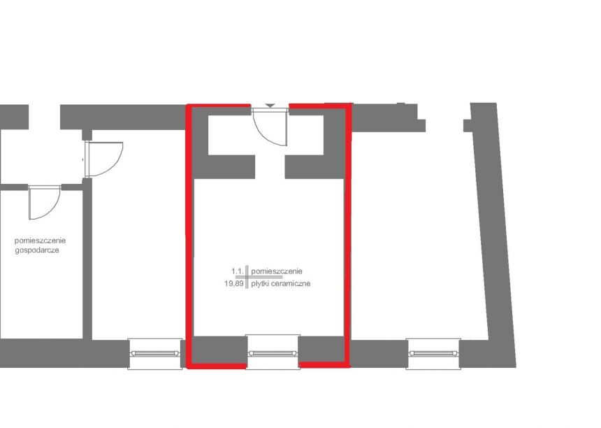 STUDIO - 20 M2 - NOWO WYKOŃCZONE - SUTERENA miniaturka 20