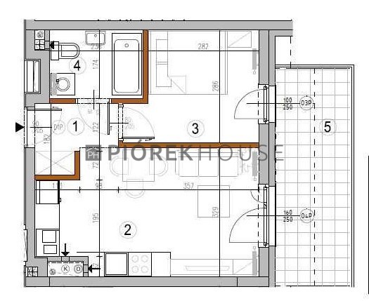 2-pokojowe mieszkanie w Rembertowie miniaturka 8