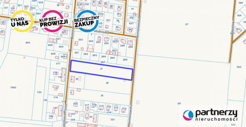 Starogard Gdański, 1 590 000 zł, 62.9 ar, inwestycyjna - zdjęcie 1