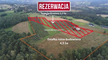 Wolica, 1 250 000 zł, 4.9 ha, budowlana