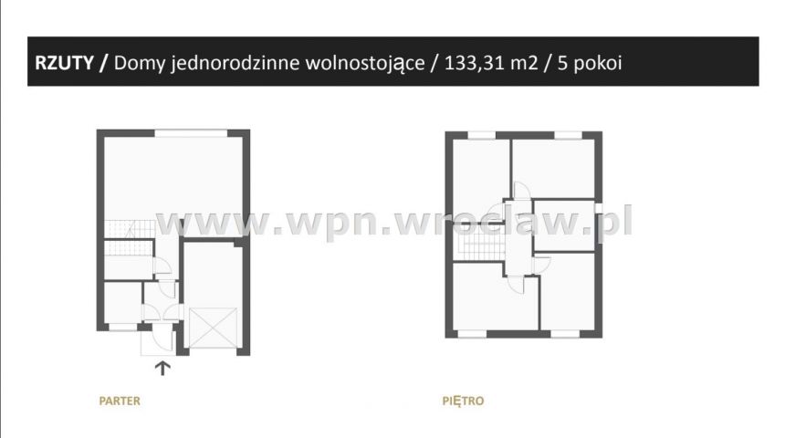 Dom wolnostojący 133m garaż ogród pd Wrocławia miniaturka 3