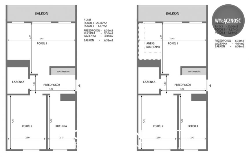 NA SPRZEDAŻ, 2-pokojowe mieszkanie, Otwock, 52m2 miniaturka 8
