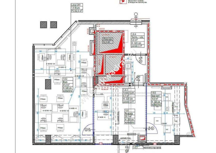 SUPER biuro 70,2 m2, al. Jana Pawła II - NOWOLIPKI miniaturka 4