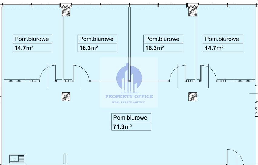 Mokotów: biuro 158,15 m2 miniaturka 2