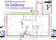 Mieszkanie Kraków Wola Justowska 3 balkony miniaturka 13