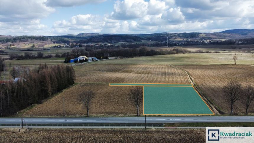 Ustrobna, 124 000 zł, 28.22 ar, przyłącze prądu - zdjęcie 1