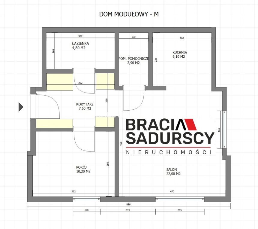 Kraków, 283 000 zł, 69.4 m2, umeblowany miniaturka 24