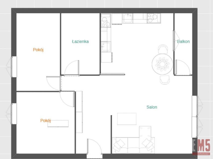 Białystok, 850 000 zł, 110 m2, pietro 4, 4 miniaturka 12