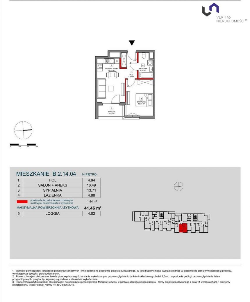 Katowice Koszutka, 495 786 zł, 41.46 m2, z balkonem miniaturka 2