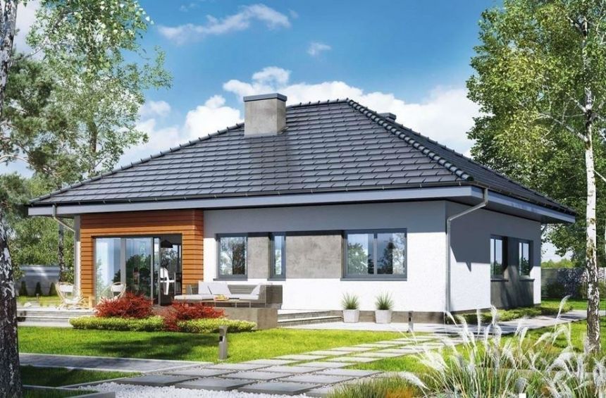 Sprzedaż Nowy Dom wolnost. pow.mieszkalna 105,09m2 miniaturka 2