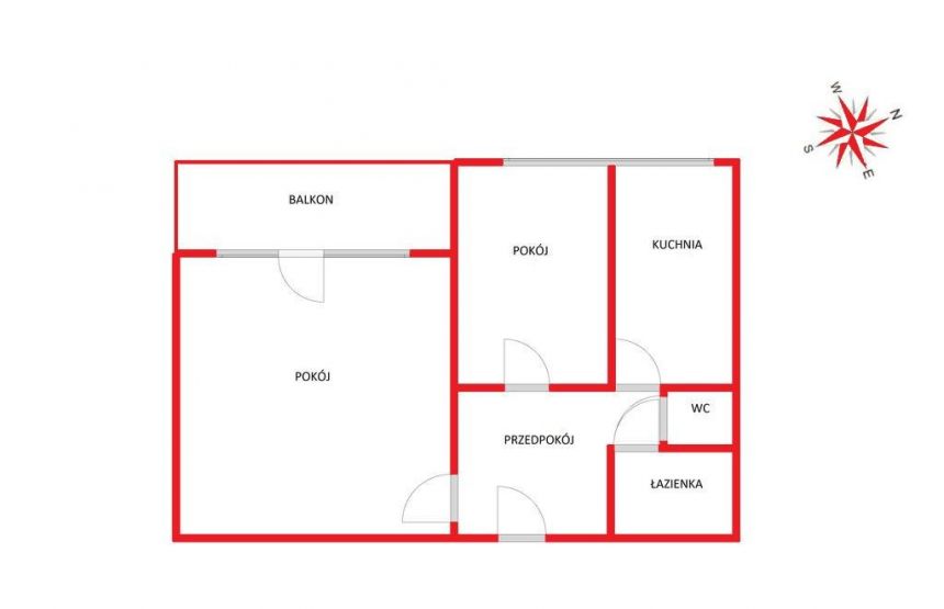 Gdańsk Piecki-Migowo, 460 000 zł, 49.1 m2, z loggią miniaturka 1