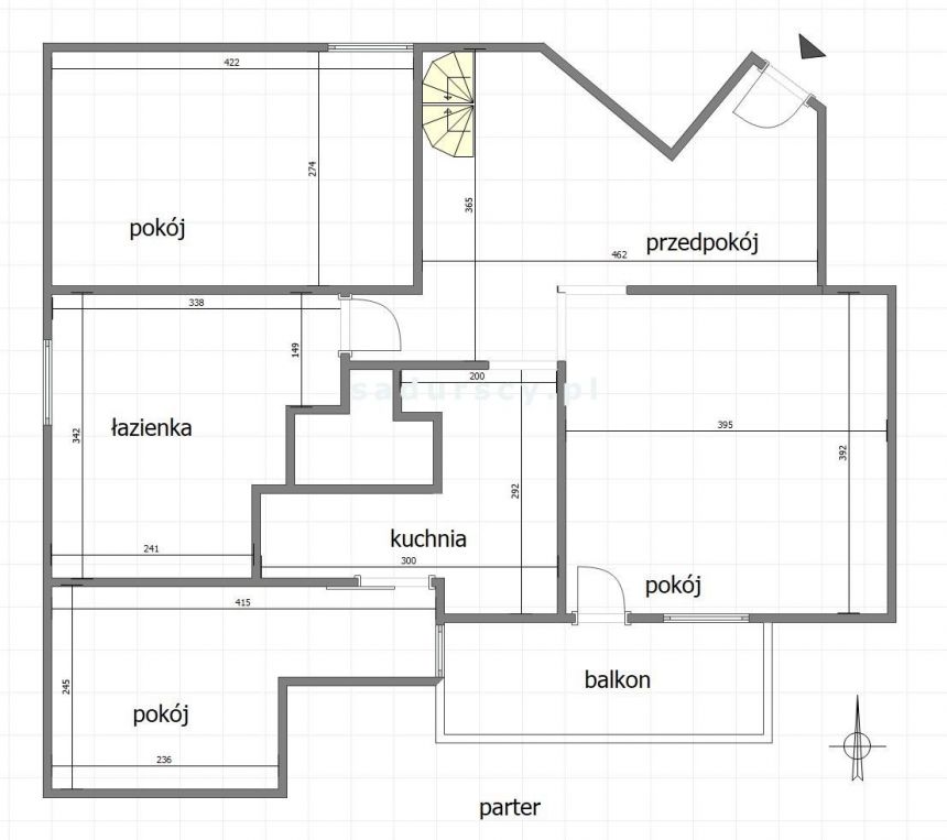 Mieszkanie dwupoziomowe, 82 m2, Żabiniec miniaturka 3