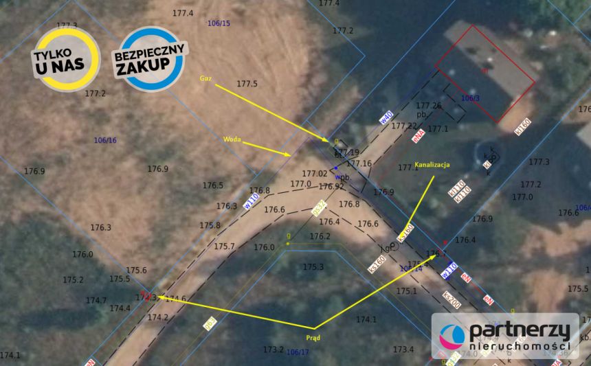 Borkowo, 237 986 zł, 7.85 ar, przyłącze prądu miniaturka 6