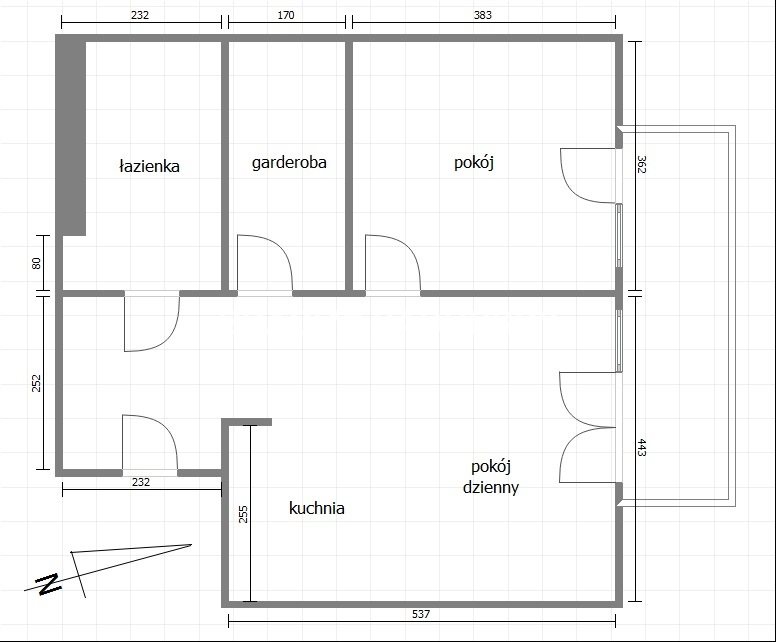 Komfortowe mieszkanie Kraków Prokocim Nowy miniaturka 26
