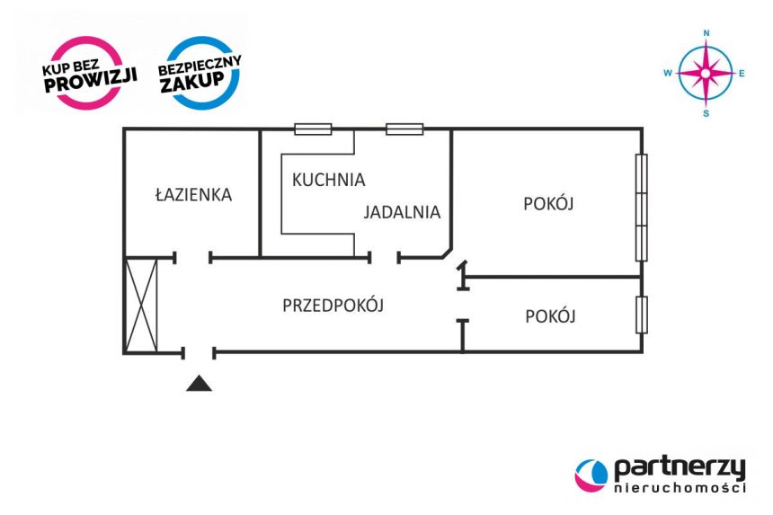 Gdańsk Żabianka, 629 000 zł, 44.12 m2, pietro 4 miniaturka 11