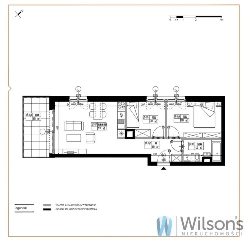 Olsztyn, 746 200 zł, 53.3 m2, z balkonem miniaturka 7