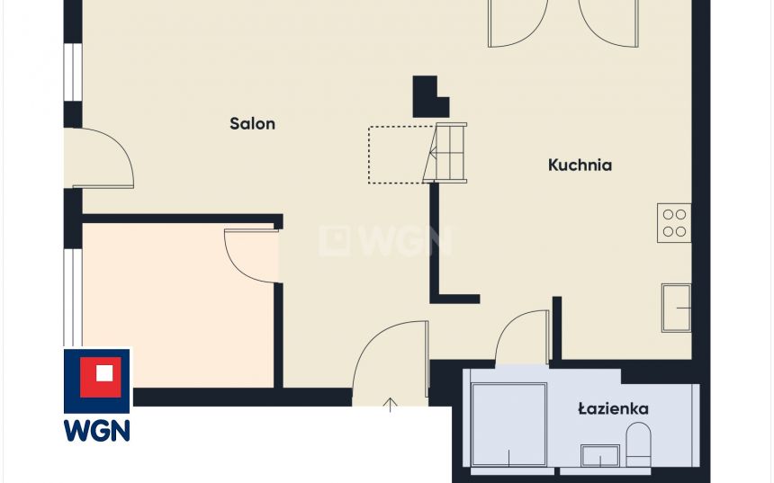 Kościan, 525 000 zł, 90 m2, kuchnia z oknem miniaturka 13