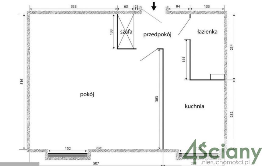 Warszawa Śródmieście, 899 000 zł, 40.11 m2, pietro 3 miniaturka 9